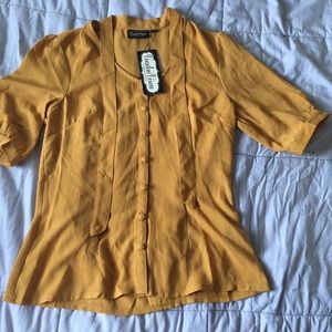 NWT button down blouse